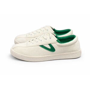 TRETORN Men's Nylite Plus Canvas Sneaker White/Green Sz 8.5M